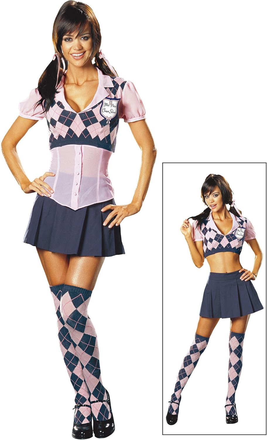 Dreamgirl Women's Etiquette Schoolgirl Costume Clothing
