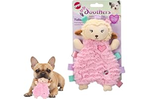 SPOT Soothers- Tabbie Lambie Dog Toy-Separation Anxiety Toys for Dogs, Stuffing Free, Scented with Calming Lavender Fragrance Beads to Safely Calm and Relax Dogs and Puppies, 8in
