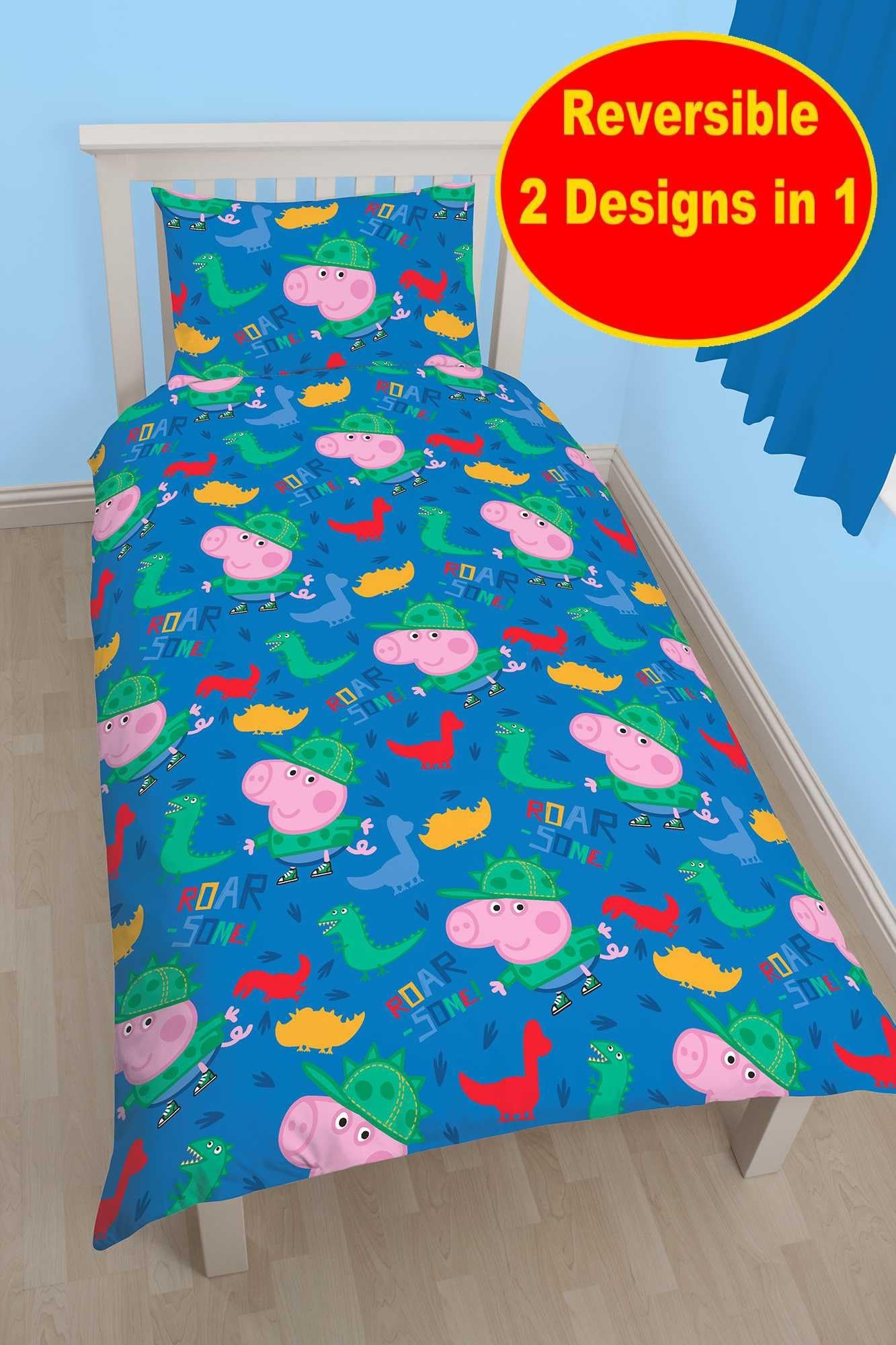 Peppa Pig George "Cotton Blend" Single Duvet Cover Set