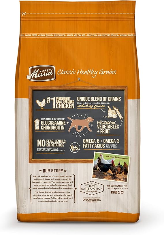merrick dry dog food