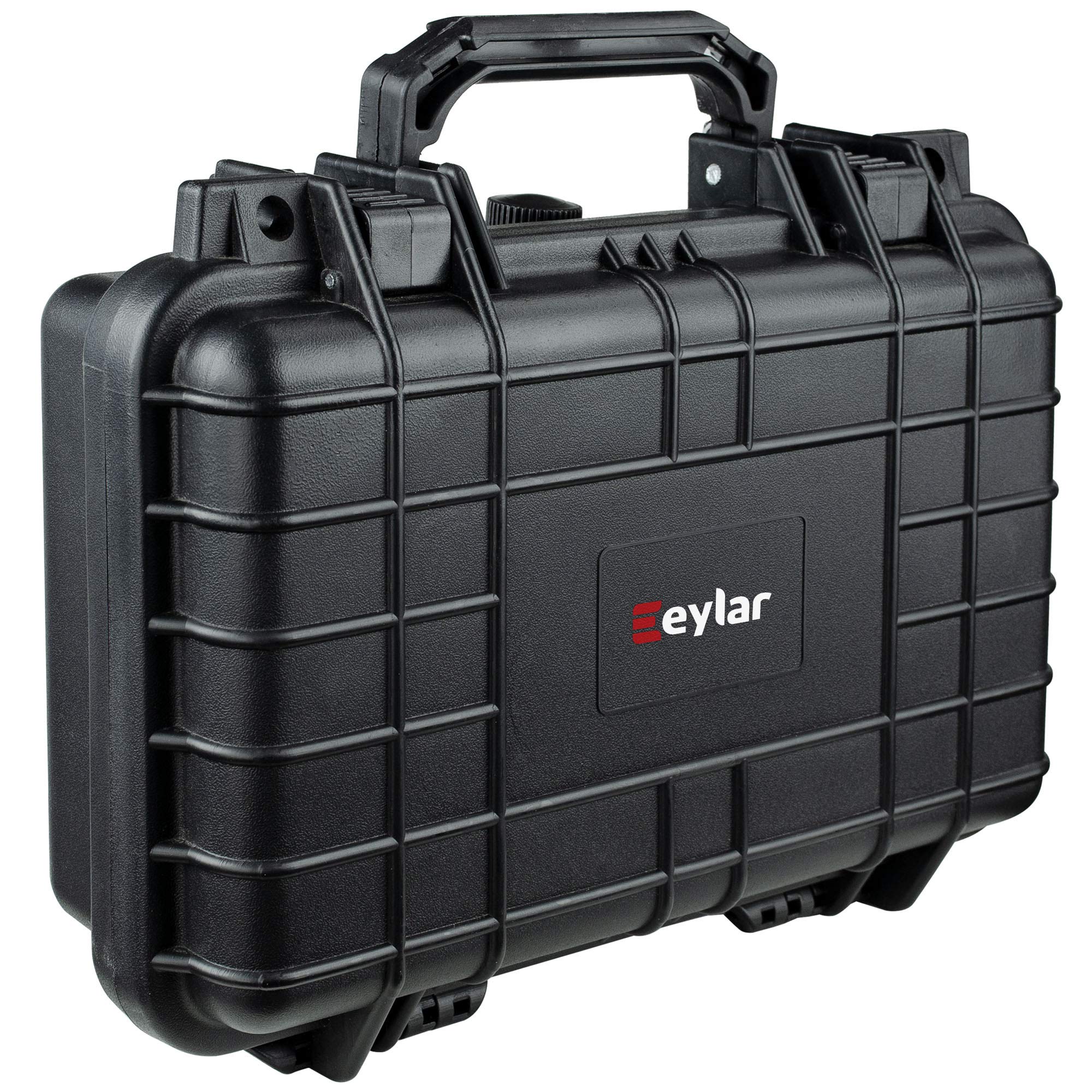 Photo 1 of Eylar Tactical Hard Gun Case Water & Shock Proof With Foam TSA Approved 11.6 Inch 8.3 Inch 3.8 Inch (Black)