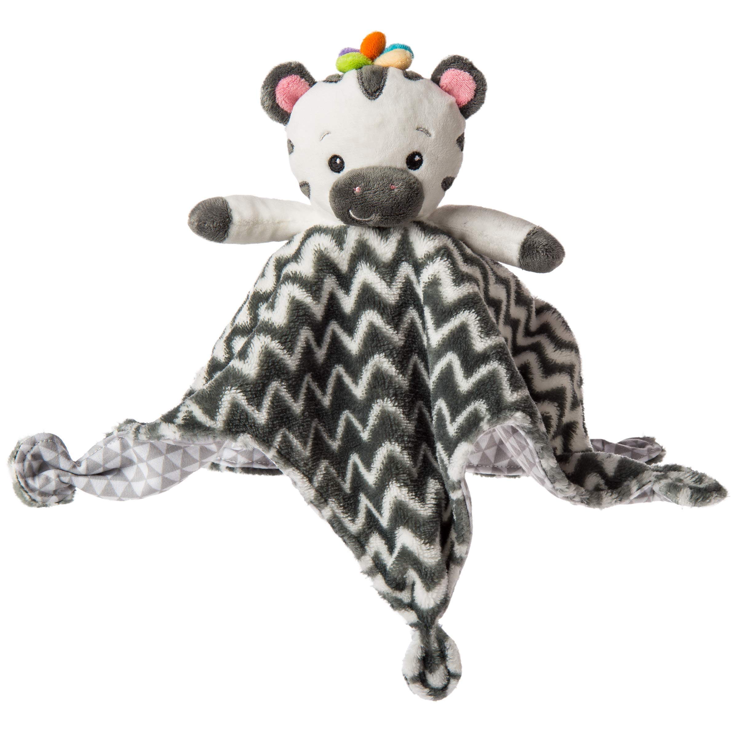 Mary Meyer Baby Einstein First Discoveries Peekaboo Blanket, 33 x 33-Centimetres, Zen Zebra