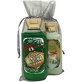 Bath & Body Works Vanilla Bean Noel Gift Set Bundle of Shower Gel and Body Lotion