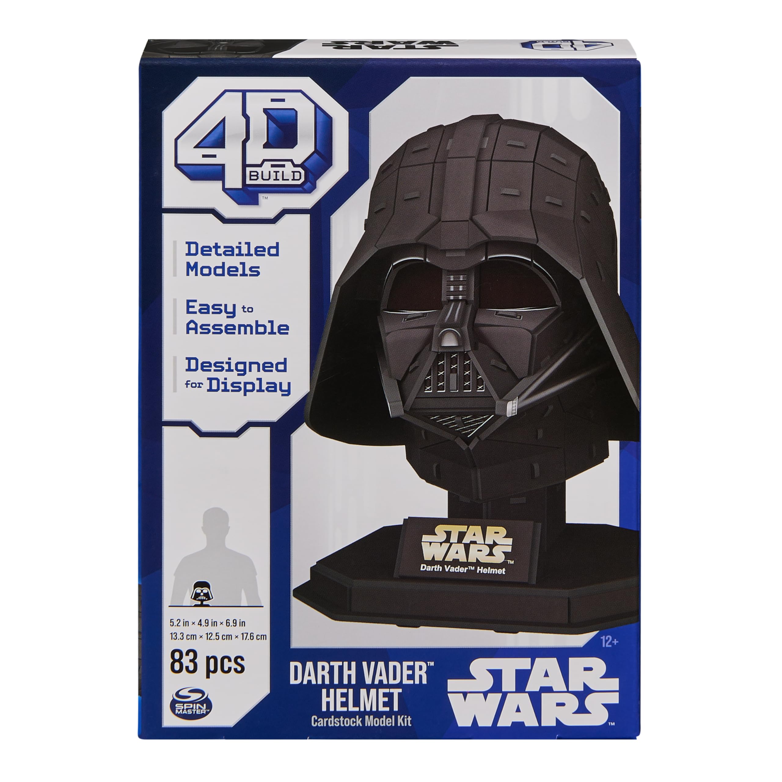 Star Wars Darth Vader Helmet 3D Puzzle Age 8+, Black