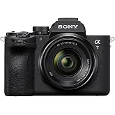 Sony Alpha a7 V Mirrorless Camera with FE 28-70mm Lens | 5-Axis in-Body Stabilization, AI Autofocus, 630 (EVF) 750 (LCD) shots Effective heat dissipation Dust