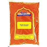 Rani Chilli Powder (Mirchi) Ground Indian Spice 14oz (400g) ~ All Natural, Salt-Free | Vegan | No Colors | Gluten Friendly | 