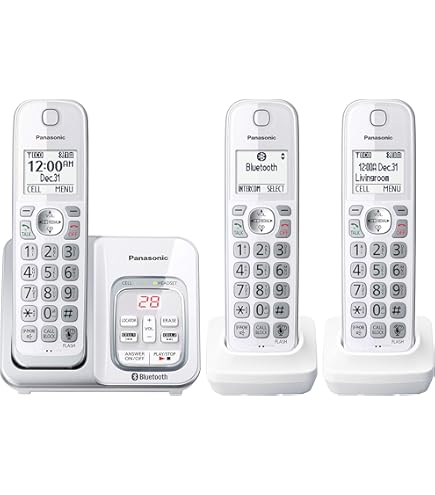 PANASONIC KX-TGD564M Link2Cell Bluetooth Cordless Phone with Voice