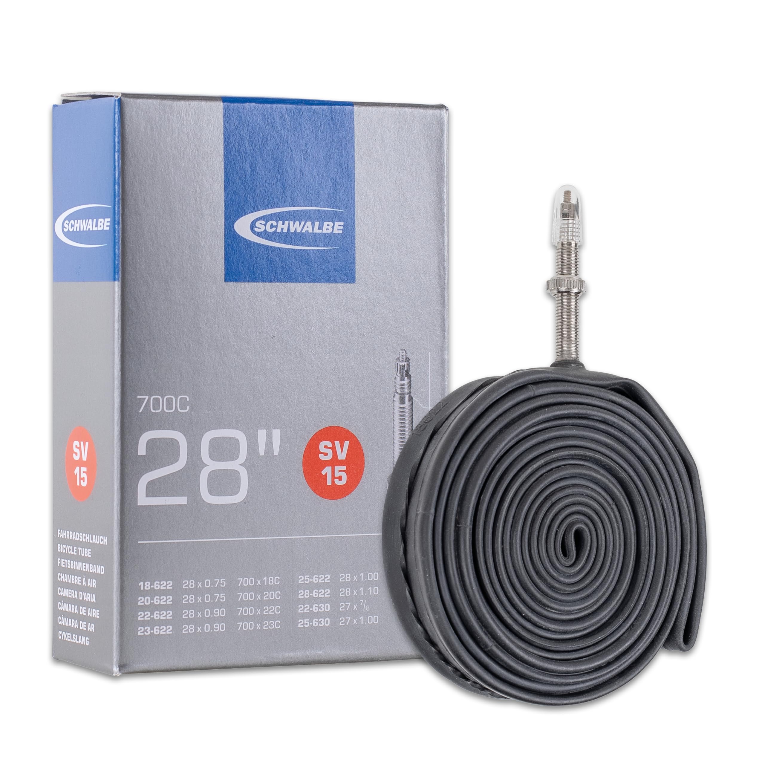 SCHWALBE(シュワルベ) 【正規品】プレスタ 700×18/28Cチューブ 仏式 60㎜ロングバルブ 15SV-E.L商品画像