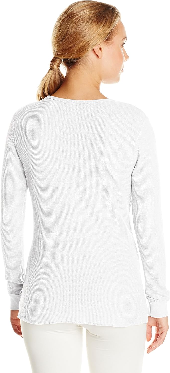 fruit of the loom women's waffle thermal underwear top