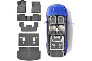 All Weather Floor Mat & Cargo Liner for 2016-2026 Dodge Durango 6 Seats Non-Slip, Custom Fit 1st & 2nd Row with Trunk Mat Bac