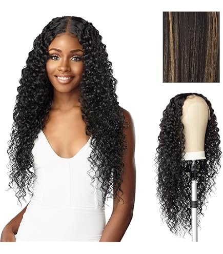 28 Inch Full Lace Human Hair Blended Wig Bohemian Curly Ends Pre-Plucked Boho Braid Wig Natural Black Curls 100% Human Hair Pre  main image 3