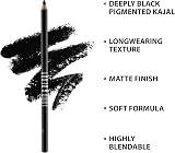 Lord & Berry Couture Kohl Kajal Eyeliner Pencil Deep Black Long Lasting Soft Gel view 7
