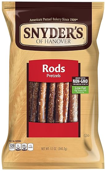 Image result for pretzel rods