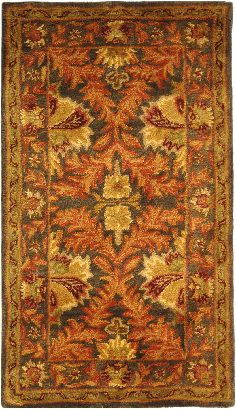 safavieh roston area rugs on Amazon Com Safavieh Antiquity Collection At54b Handmade Traditional Oriental Premium Wool Accent Rug 2 X 3 Sage Gold Furniture Decor