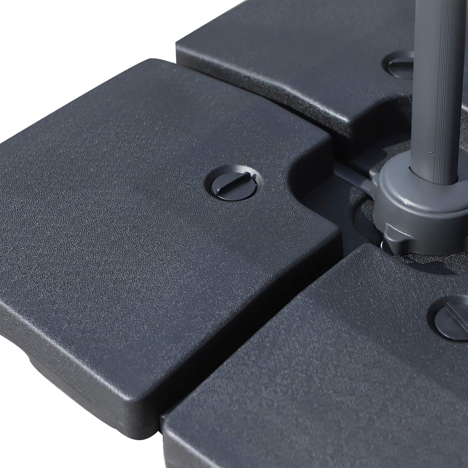 Muebles y accesorios de jardín Outsunny Base de Sombrilla Parasol 4