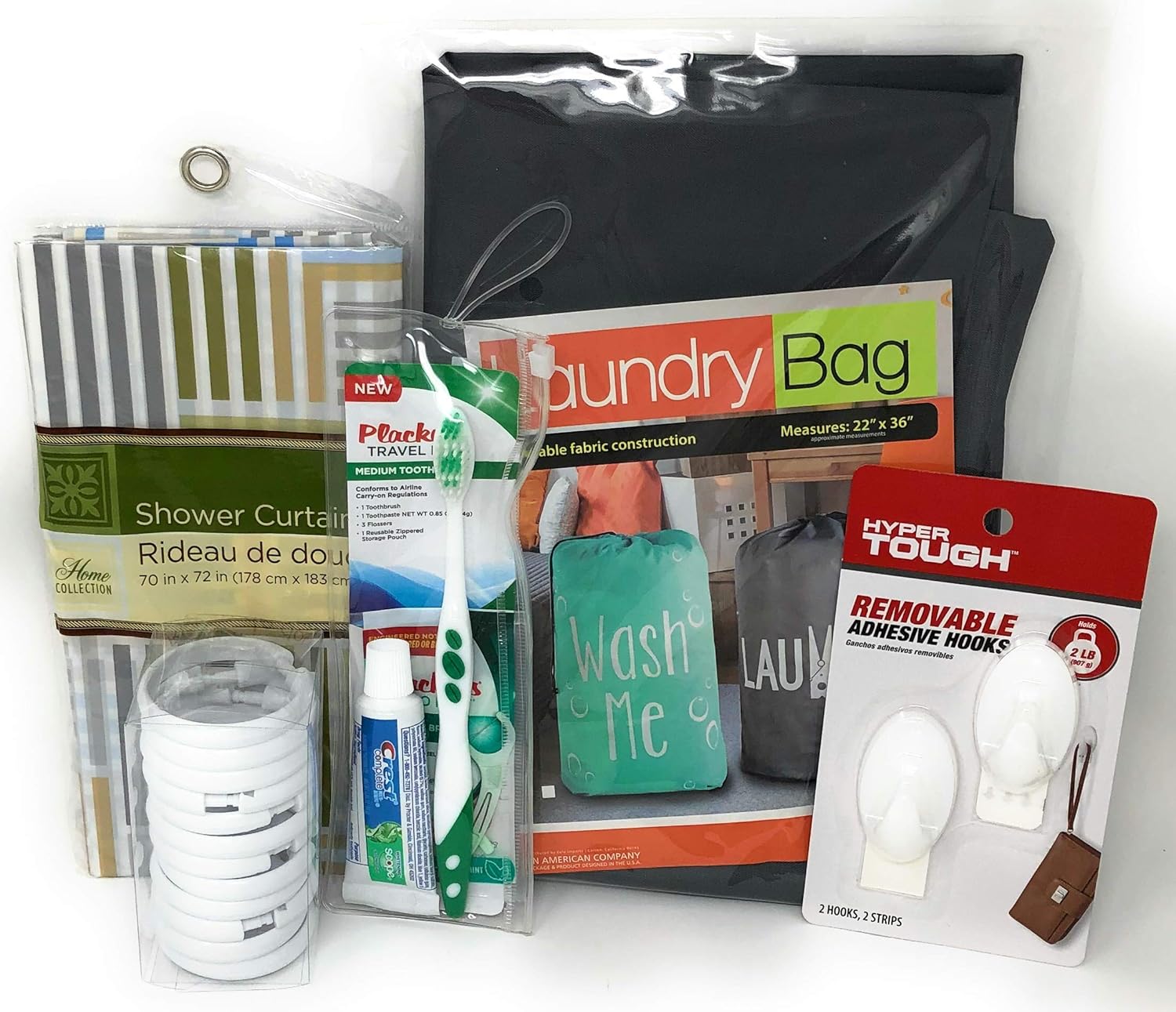 Ropeastar Travel Bathroom Essentials Kit, Bath Items in one