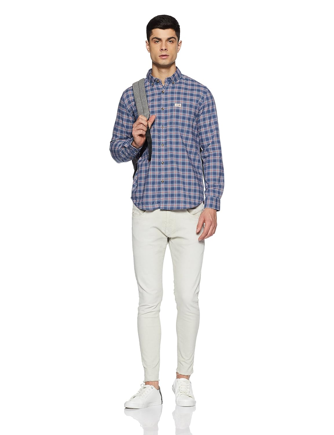 us polo association men's solid regular fit casual shirt