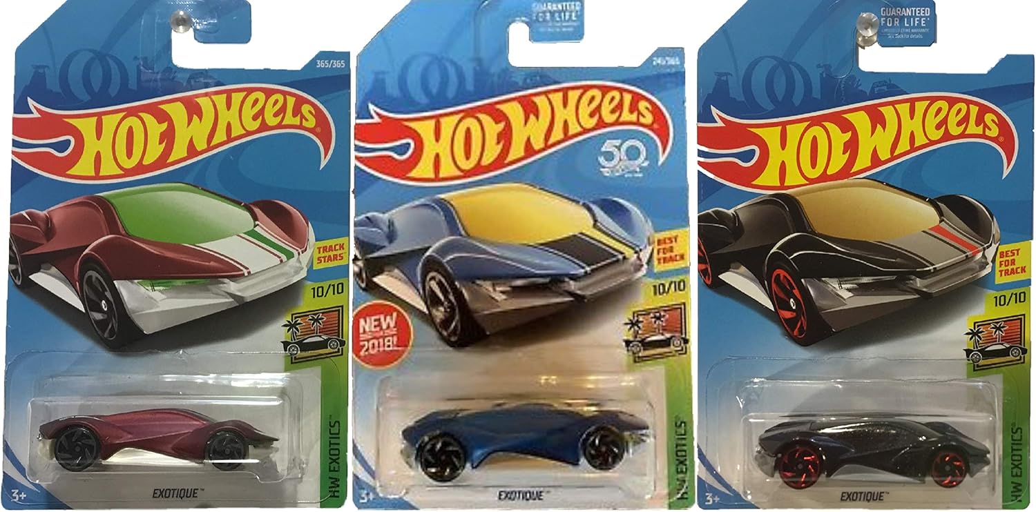 hot wheels 3 pack 2018