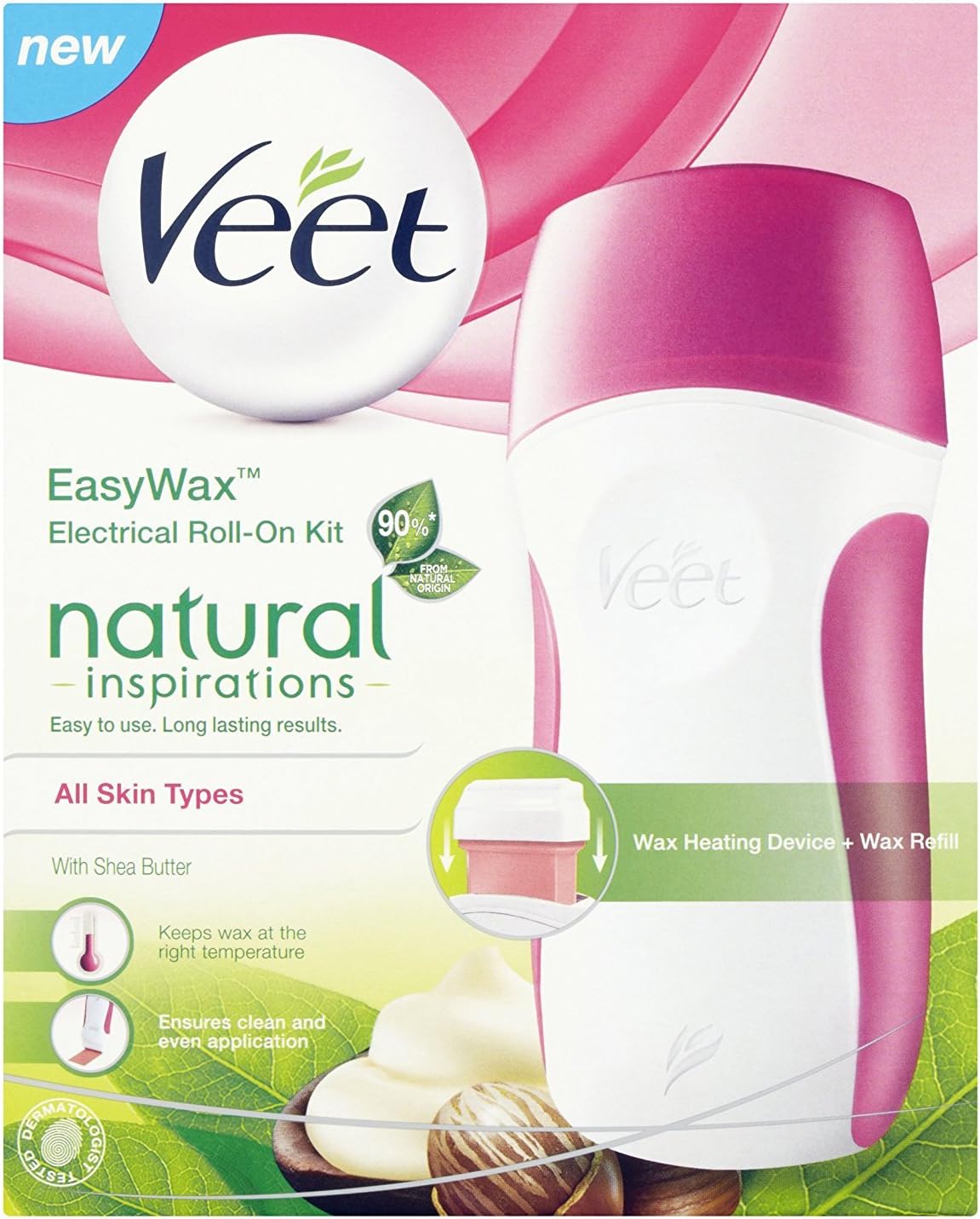 veet roll on wax machine