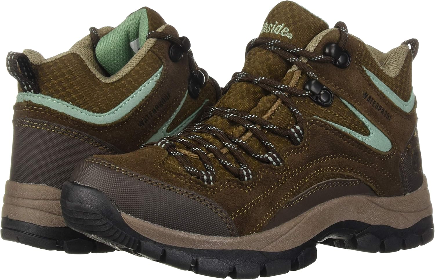  | Northside Womens Pioneer Mid Leather Waterproof Hiking Shoe | Hiking Boots