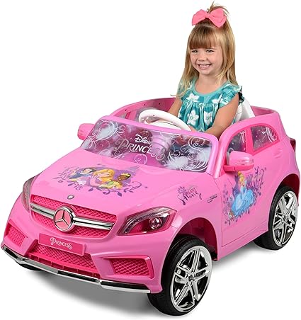 pink mercedes toy car