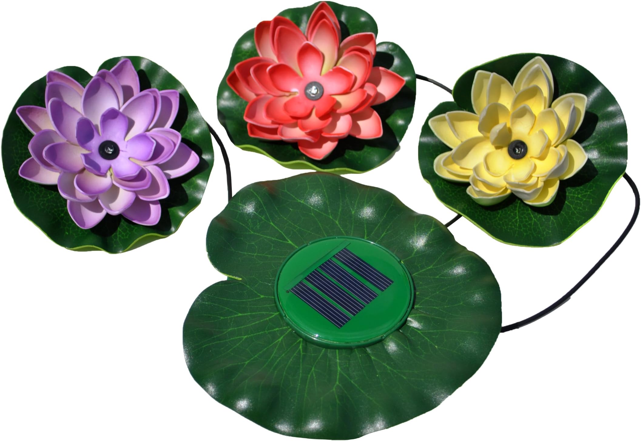 Solarrific G4043 Floating Solar LED Lily Flowers