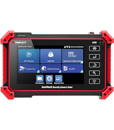 SecuriTEST IP - Digital/Analog/HD Coax CCTV Tester - Optical Solutions Australia