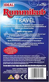 Ideal Rummikub Travel Game Strategy Family Ages 7+ 2-4 Players Multicolor view 3