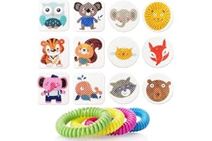 BuggyBands 180 Pack Mosquito Patches Stickers for Kids Adult Outdoor Indoor Travel, Natural Plant Based Ingredients Mosquito Stickers with 4 Pack Mosquito Repellent Bracelets