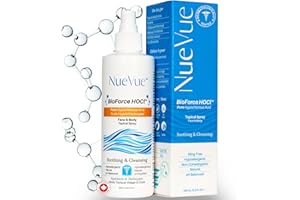 NueVue BioForce Pure Hypochlorous Acid Spray For Face & body - Rescues Acne-Prone Skin & Eczema, Piercing aftercare, Tattoo A
