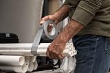 Duck Tape Original Silver 50mm x 25m High Strength Waterproof Repair Tape view 5