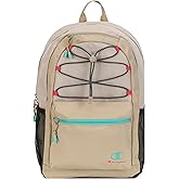 Champion Bungee Backpack, Tan Combo, OS