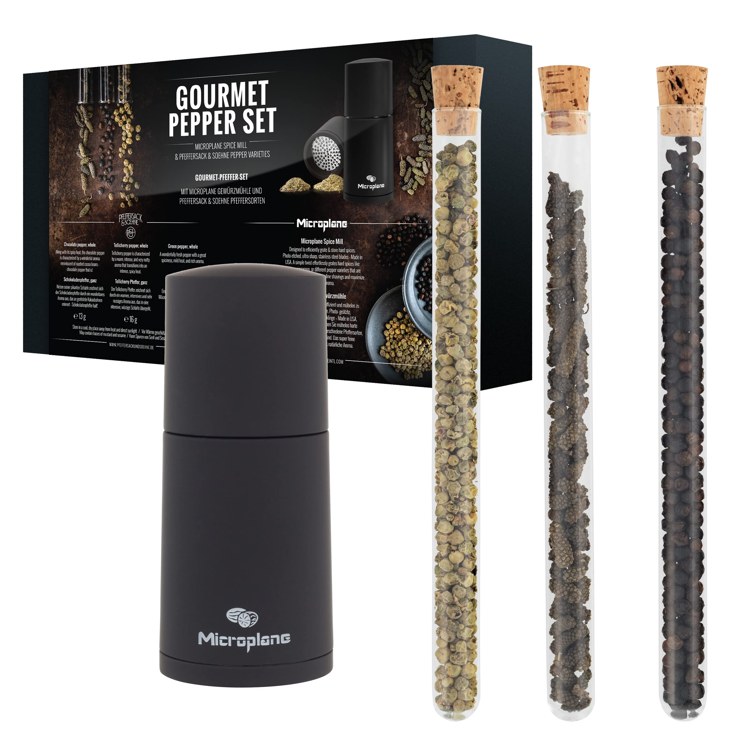 Microplane Gourmet Pepper Gift Set