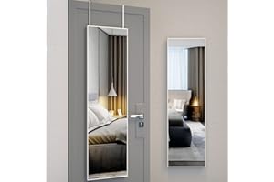 BEAUTME 60" x 18" /152.4×45.7cm Full Length Door Mirror, Full Body Mirror, Wall Mirror Horizontal/Vertical, Full Size Dressin