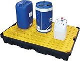 Yellowshield 100 Litre Spill Tray with Removable Grid for Drums and Containers view 2