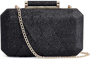 PEEPTOE EVENING Evening Bag for Women, Evening Purses Crossbody Shoulder Clutch Bag Prom Party Purse Wedding