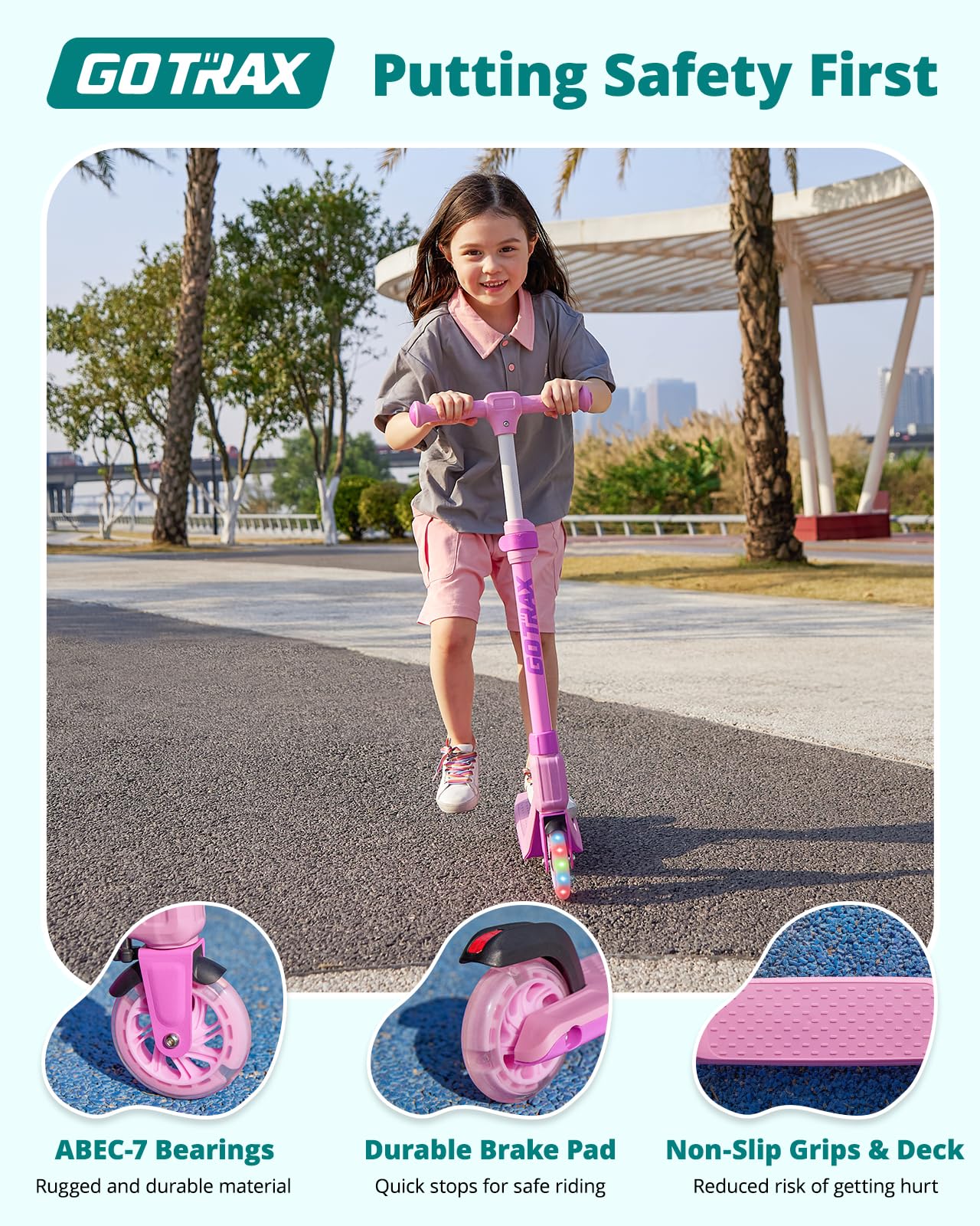 Gotrax K03 Kick Scooter for Kids, 5