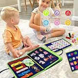 TenFans Busy Board Montessori Toys for 3 4 5 Years Old view 5