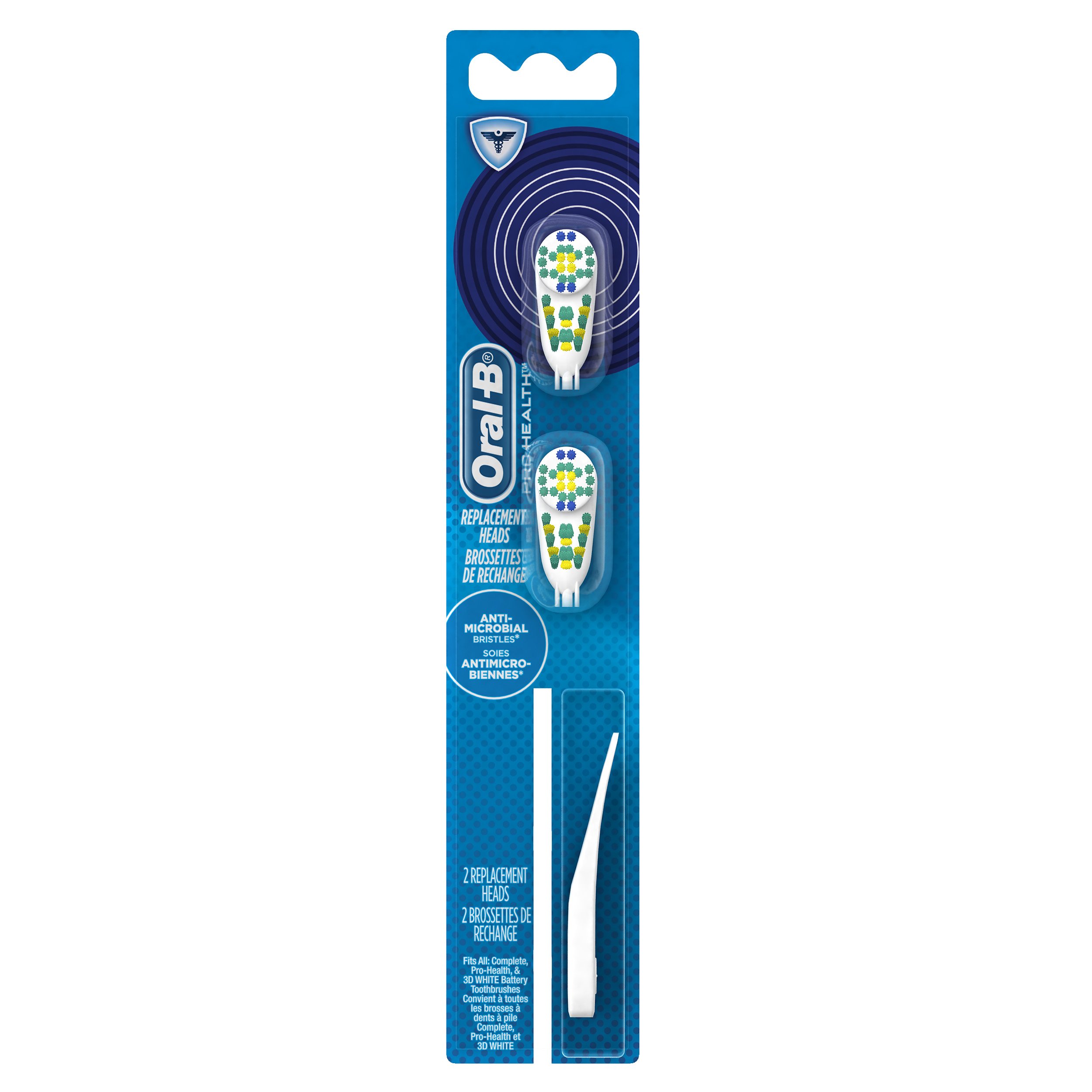 OralB Complete Deep Clean Battery Powered Toothbrush Replacement Brush