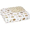 aden + anais Essentials Dream Blanket, Muslin Baby Blankets for Girls & Boys, Ideal Lightweight Newborn Nursery & Crib Blanket, Tanzania