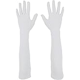 Howriis Men's and Women's Spandex Gloves Costume Halloween Cosplay Stretchy Long Gloves
