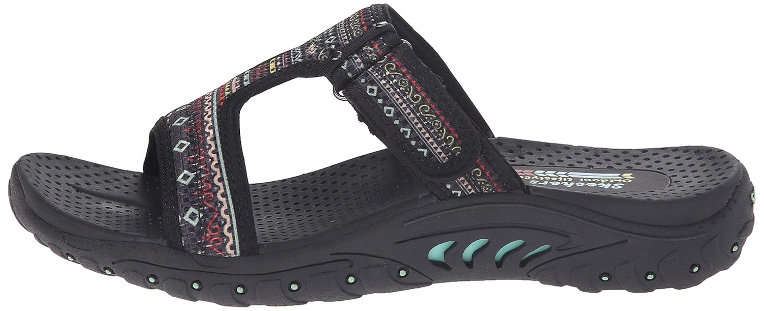skechers women s reggae t strap sandal