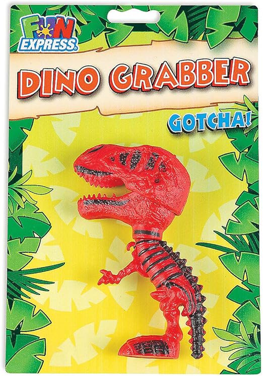 Fun Express Dinosaur Grabbers Toys 6 Pieces Toys & Games