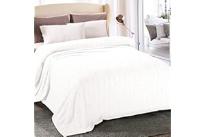 Whale Flotilla Flannel Fleece Queen Size Blanket for Bed, Soft Fluffy Velvet Bedspread Coverlet with Decorative Vintage Patte