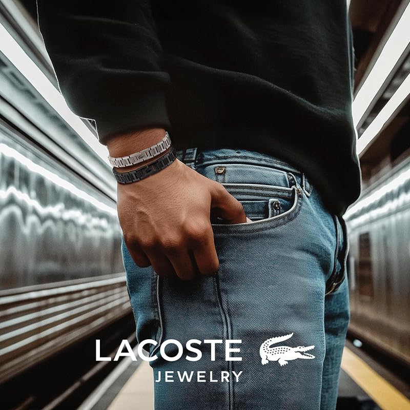 Brazalete de eslabón para Hombre Colección METROPOLE Decorado con diseño petit piqué - 2040117