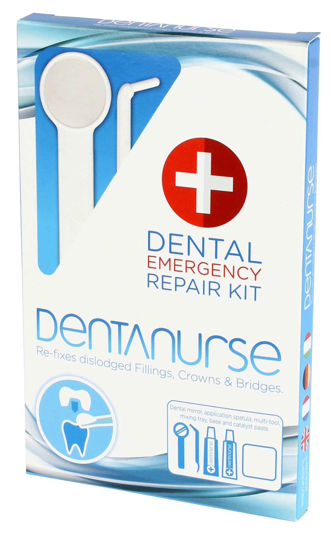 Dentanurse First Aid Kit for Teeth Flat Pack - 1 Kit