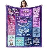 Ucuxuov Bestie Gifts for Women, Best Friend Blanket 60"x50", Best Friend Birthday Gifts for Women, BFF Gift for Friends Woman, Soul Sister Long Distance Friendship Gift Ideas for Mothers Day Christmas
