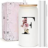 Personalized Gifts for Women, Monogrammed Frosted