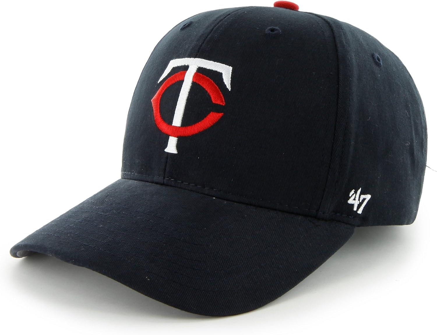 MLB Minnesota Twins Kid's Structured Cap, Kid, Navy Sports Fan Baseball Caps
