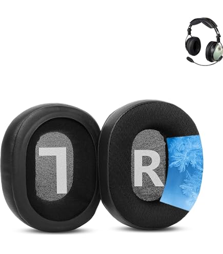 Protections Oreillettes En Coton Pour Casque David Clark H10 - Lavable En Machine - Confort Et Absorption Transpiration